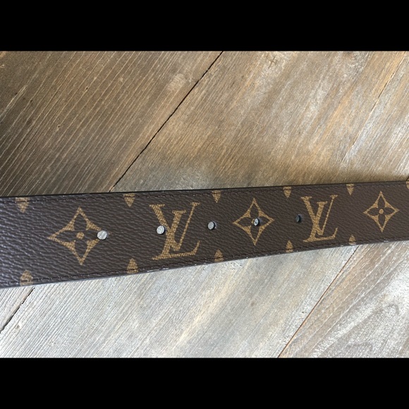 SOLD ποΈ ποΈ Louis Vuitton reversible monogram military belt 85 - Picture 12 of 12
